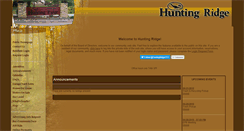 Desktop Screenshot of huntingridgecsa.com